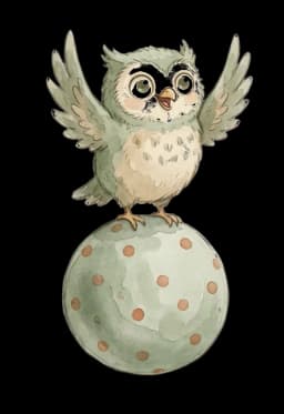 Cheerful owl